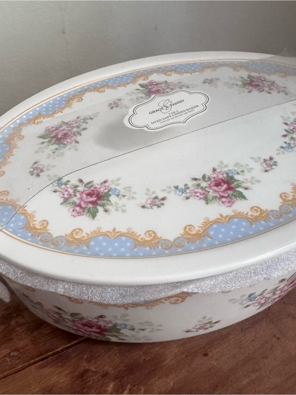 NWOT Grace Pantry 3-in-1 Oven Safe Lidded Baker - Picture 2 of 6